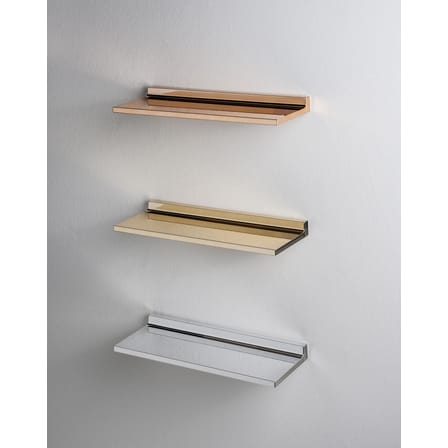 Étagère Shelfish plastique argent / L 45 cm - Kartell