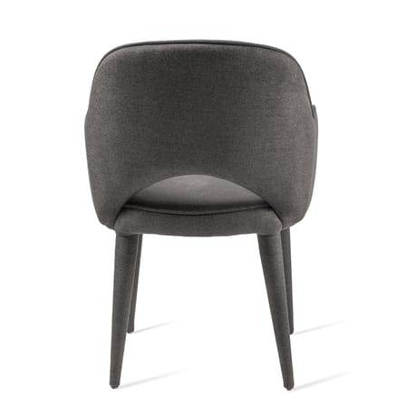 Fauteuil rembourré Cosy tissu gris - POLSPOTTEN