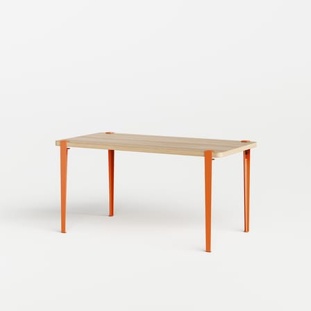 Pied avec fixation étau by Uchronia / H 75 cm - Pour créer table & bureau - TIPTOE