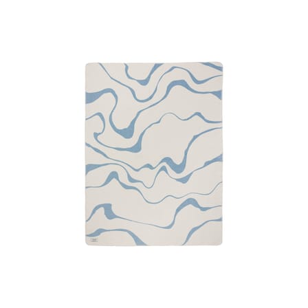 Plaid Felu bleu / 150 x 200 cm - NOO.MA