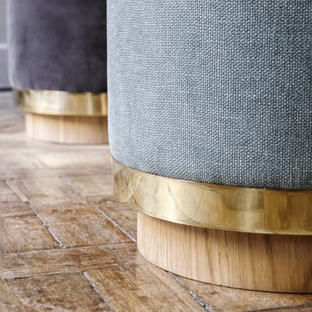 Pouf  tessuto blu / Tessuto - RED Edition