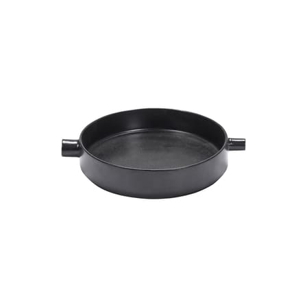 FCK Small Baking dish ceramic black / Ø 25 x H 5.3 cm - Serax