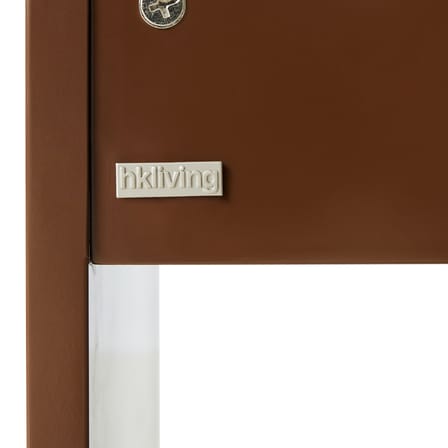Buffet Space Small bois marron / L 108 x P 37,5 x H 80 cm - HK LIVING