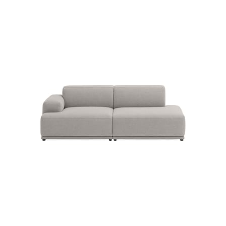 Canapé droit Connect Soft / Configuration 2 - Accoudoir gauche / L 207 cm - Muuto
