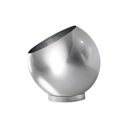 Globe Silver Flowerpot metal silver / Ø 21 cm - AYTM