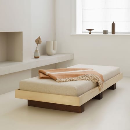 Kinderbett Heju X Nobodinoz holz natur / 76 x 166 cm - NOBODINOZ