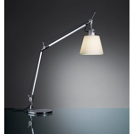 Lampe de table Tolomeo Basculante papier beige - Artemide