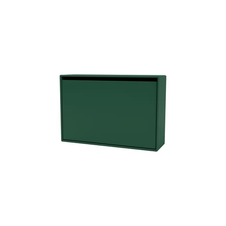 Meuble à chaussures Hide bois vert / L 69,6 x H 46,8 x Prof. 20 cm - MONTANA