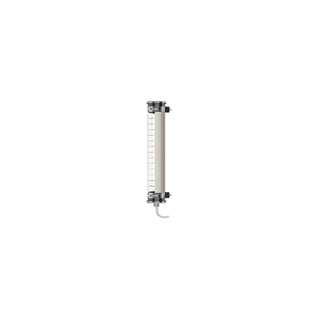 Purcell LED Bathroom wall light metal silver / For bathroom - L 45 cm - SAMMODE STUDIO