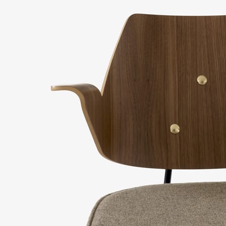 Sessel RFH RD7 holz natur / Robin Day, 1951 - Gepolsterte Sitzfläche - &tradition