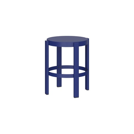 Doon Stool metal blue / H 45 cm - NOO.MA