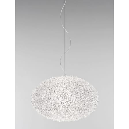 Suspension Big Bloom plastique transparent / Ø 80 cm - Kartell