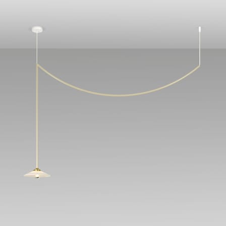 Plafonnier Celing Lamp n°4 métal beige / H 95 x L 149,5 cm - valerie objects