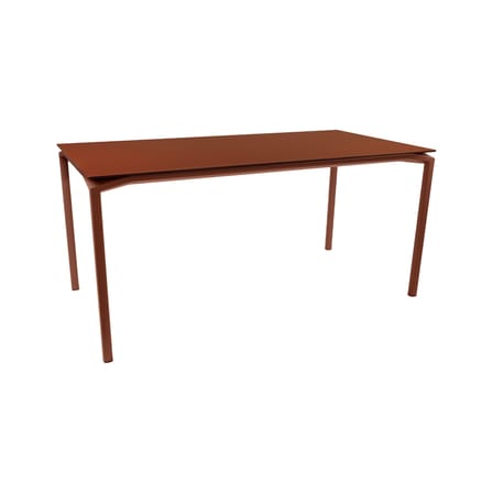 Table rectangulaire Calvi INDOOR / 160 x 80 cm - Plateau FENIX® / 6 personnes - Fermob