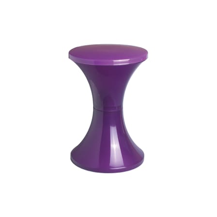 Tabouret Tam Tam violet seventies / Réédition 1968 - Stamp Edition