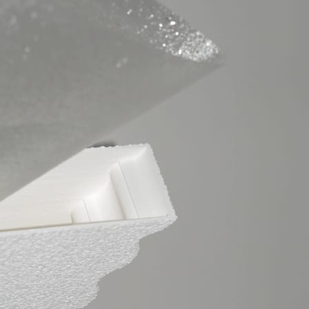 Vase Iter Bowl plastique blanc - Argot Studio