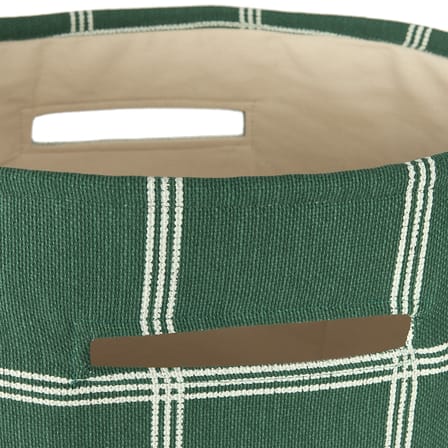 Korb Vibes textil grün / H 56 cm - NOBODINOZ