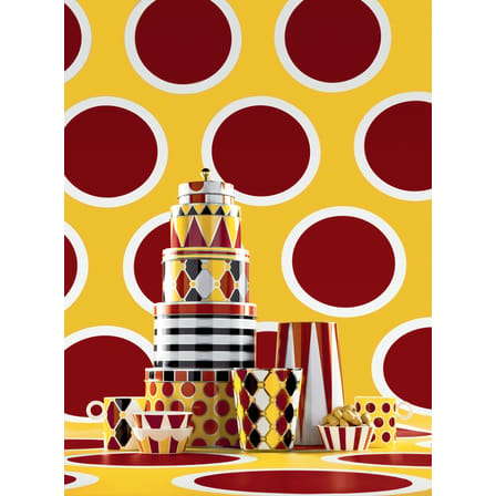 Set de 3 boîtes Circus métal - Alessi