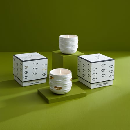 Bougie parfumée Muse Bouche D’or / Senteur agrumes - Ø12 x H 12 cm - Jonathan Adler
