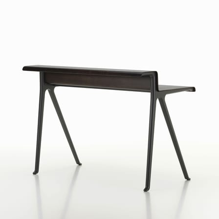 Bureau Courier noir / Ronan Bouroullec - L 120 x P 72,5 cm - Vitra