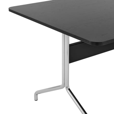 Bureau Pavilion AV18 bois noir / 160 x 90 cm - &tradition