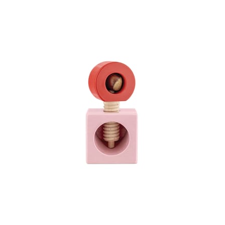Casse-noix Twergi bois rose / Ettore Sottsass, 1993 - Alessi