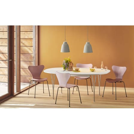 Chaise empilable Série 7 bois rose / Frêne teinté - Arne Jacobsen, 1955 - Fritz Hansen