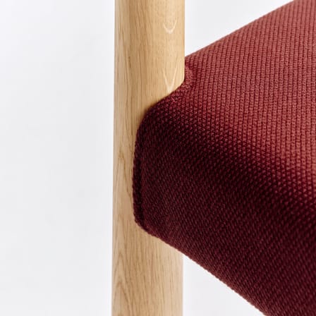 Chaise rembourrée Pack 11 / Dossier polypropylène - Hay