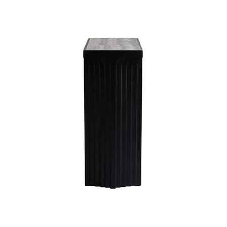 Console Arc / Plateau travertin - L 70 x P 30 x H 80 cm - 101 COPENHAGEN