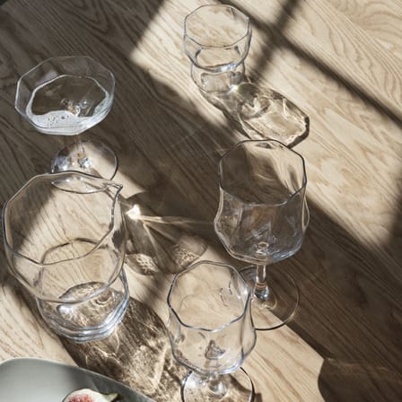 Coupe à champagne Limfjord verre transparent / 17.5 cl - BROSTE COPENHAGEN