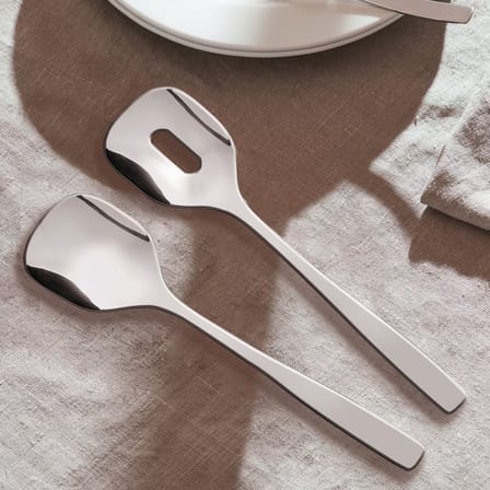 Couverts à salade KnifeForkSpoon métal - Alessi