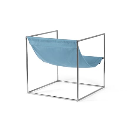Fauteuil Solo tissu bleu Outdoor - valerie objects