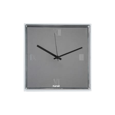 Horloge murale Tic & Tac plastique métal / à poser ou suspendre - Philippe Starck, 2010 - Kartell
