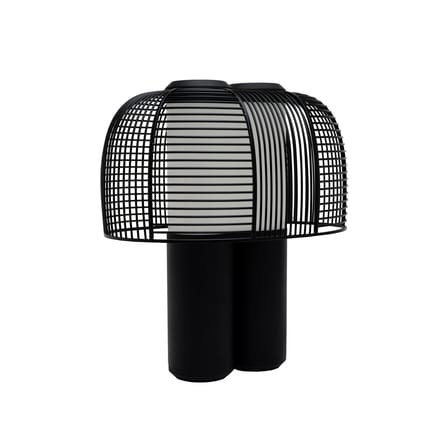 Lampe de table Yasuke LED métal noir / L 39,5 x H 43 cm - DCW éditions