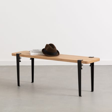 Pied avec fixation étau / H 43 cm - Pour créer table basse ou banc - TIPTOE