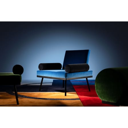 Square Louvois 2 Rug textile multicoloured / 200 x 300 cm - Exclusive - Lelièvre Paris