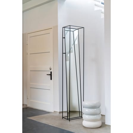 Table d'appoint Chubby céramique blanc / Céramique - Ø34 x H44 cm - Pols Potten