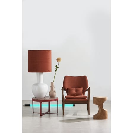 Table d'appoint Double Arch bois naturel / Table d'appoint - sculpté main - Pols Potten