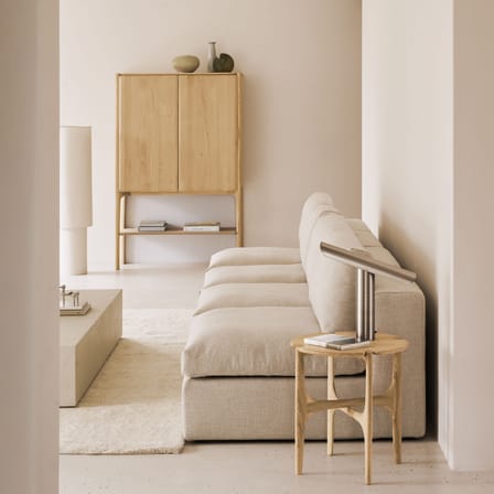 Vaisselier PI bois naturel / L 110 x H 170 cm - Ethnicraft