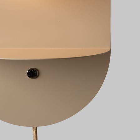 Tokyo Wall light with plug metal beige / Integrated USB Port - It's about Romi