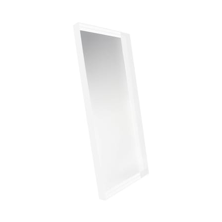 Only me Wall mirror plastic material white / L 80 x H 180 cm - Kartell