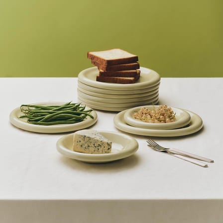 Set de 2 assiettes Barro céramique / Ø 24 cm - Hay