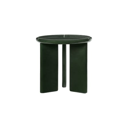 Beistelltisch Deya stein grün / Ø 47 x H 45 cm - Emaillierter Beton - Ferm Living