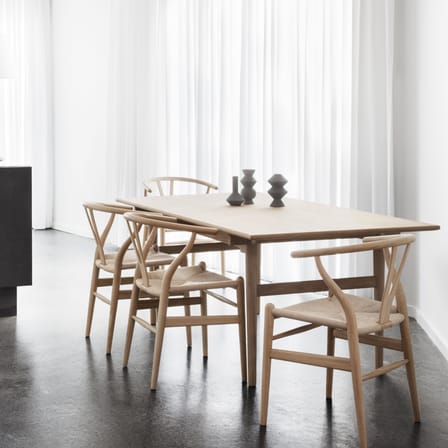 Chaise CH24 - Wishbone Chair bois naturel / Hans J. Wegner, 1950 - Corde de papier - CARL HANSEN & SON