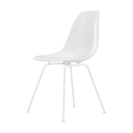 Chaise DSX - Eames Plastic Side Chair plastique blanc / (1950) - Pieds blancs - Vitra