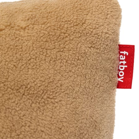 Square Teddy Cushion textile brown / Fluffy Fabric - 50 x 50 cm - Fatboy