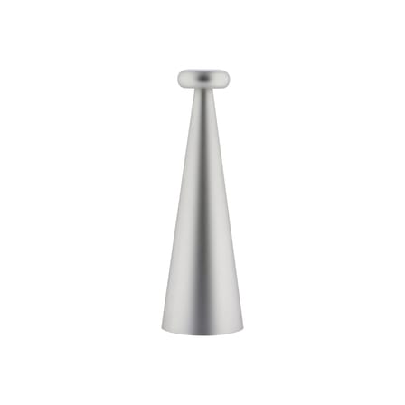 Lampada senza fili ricaricabile Bedin LED metallo grigio - Alessi