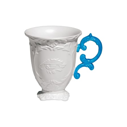 Mug I-Mug céramique bleu blanc - Seletti