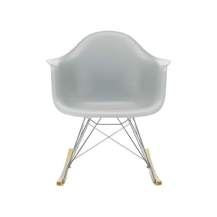 Rocking chair RE RAR - Eames Plastic Armchair plastique gris / (1950) - Recyclé - Vitra