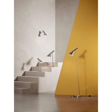 Stehleuchte AJ metall / H 130 cm - Drehbar / Arne Jacobsen, 1957 - Louis Poulsen